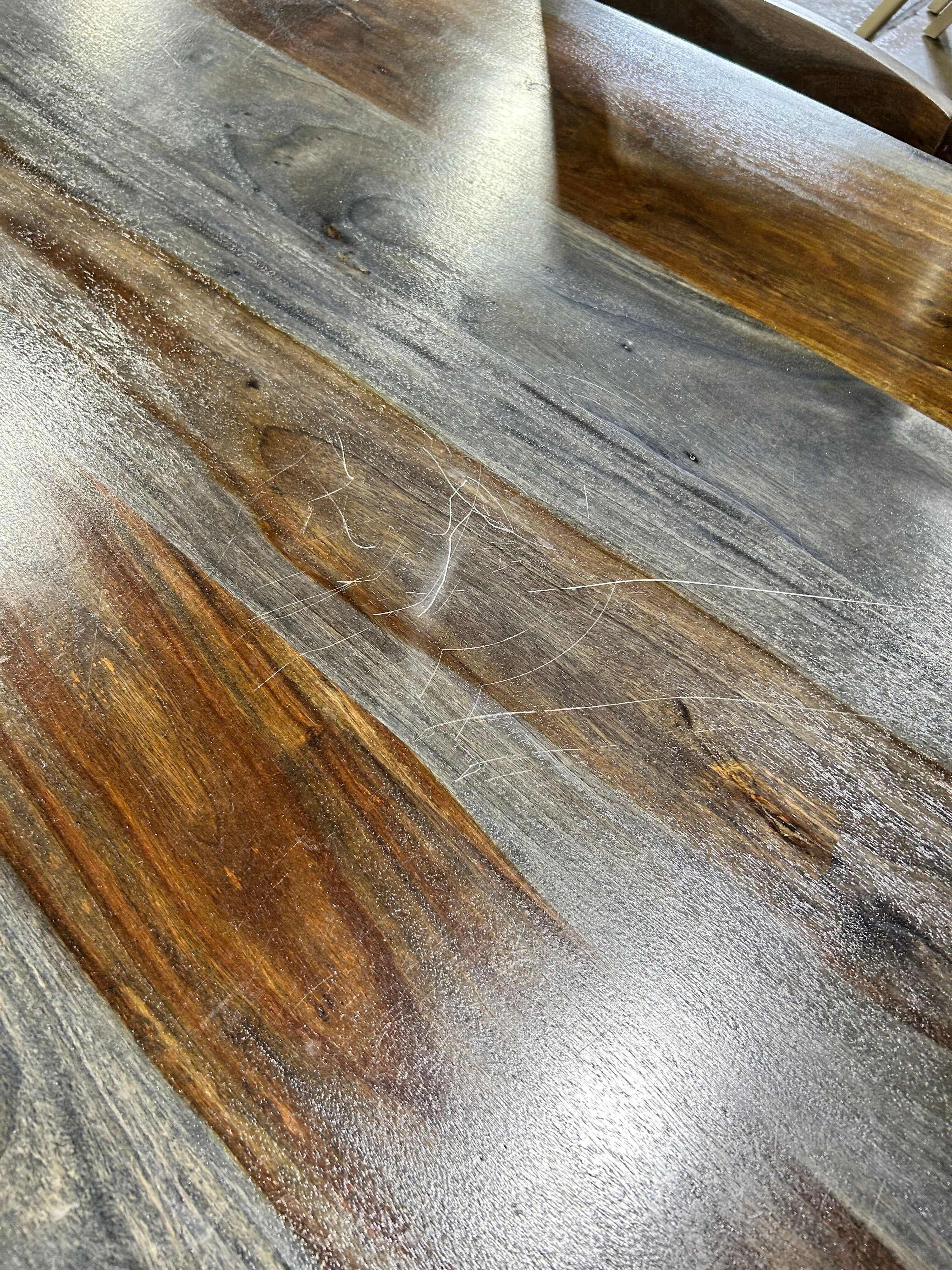Solid Wood Dining Table & 4 Chairs - Image 9