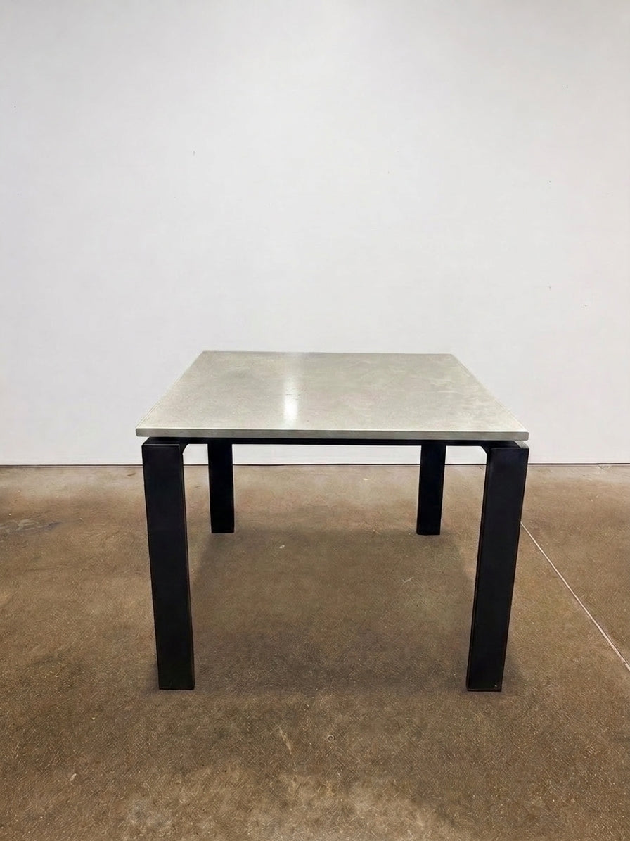 Room & Board Rand End Table in Fog Quartz/Natural Steel - Image 1