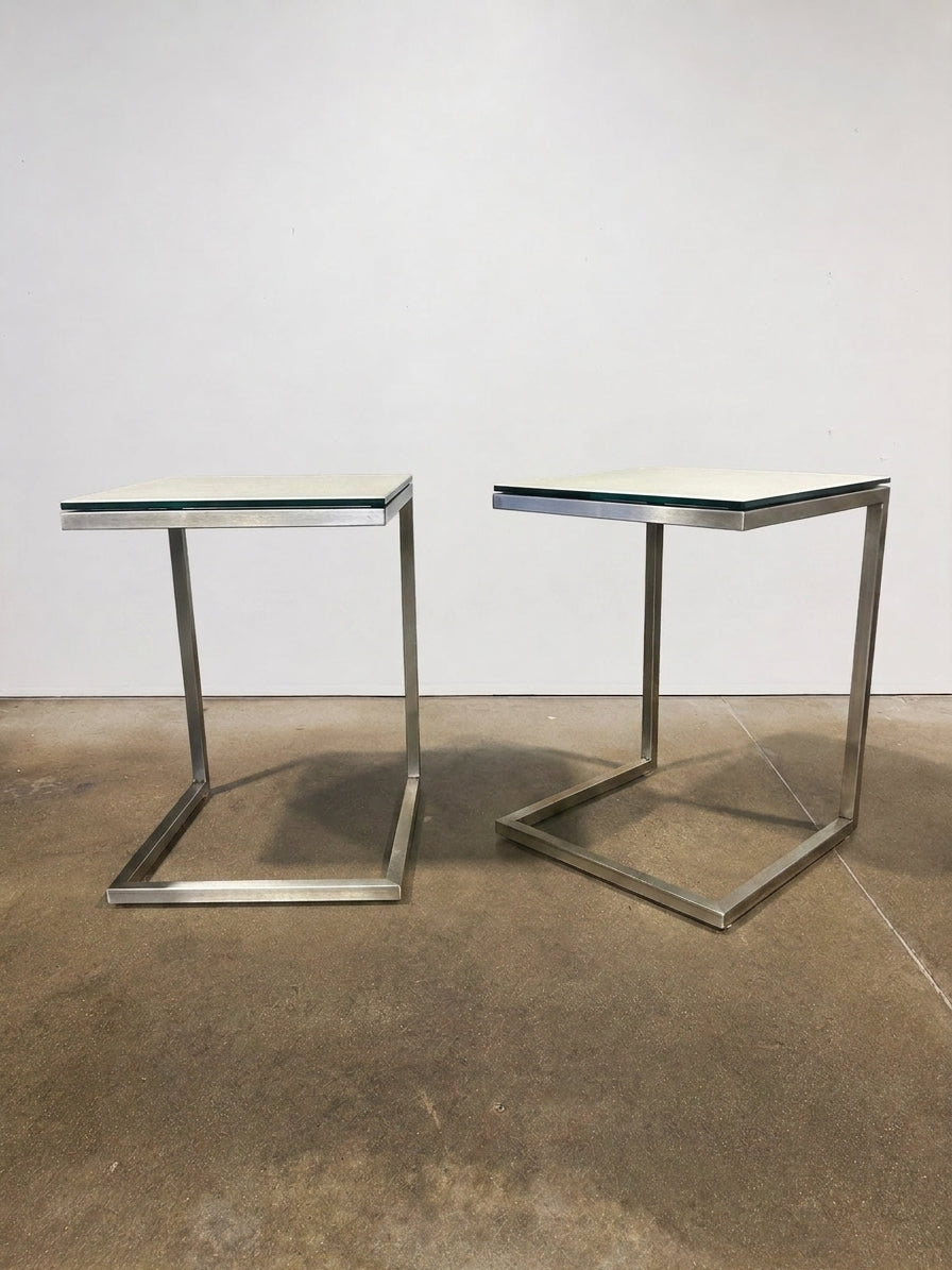 Room & Board Parsons C-Shaped  End Table - Image 1