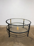Round Glass Coffee Table - Image 1