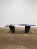 Dunn Black Ash Wood Dining Table - Image 1