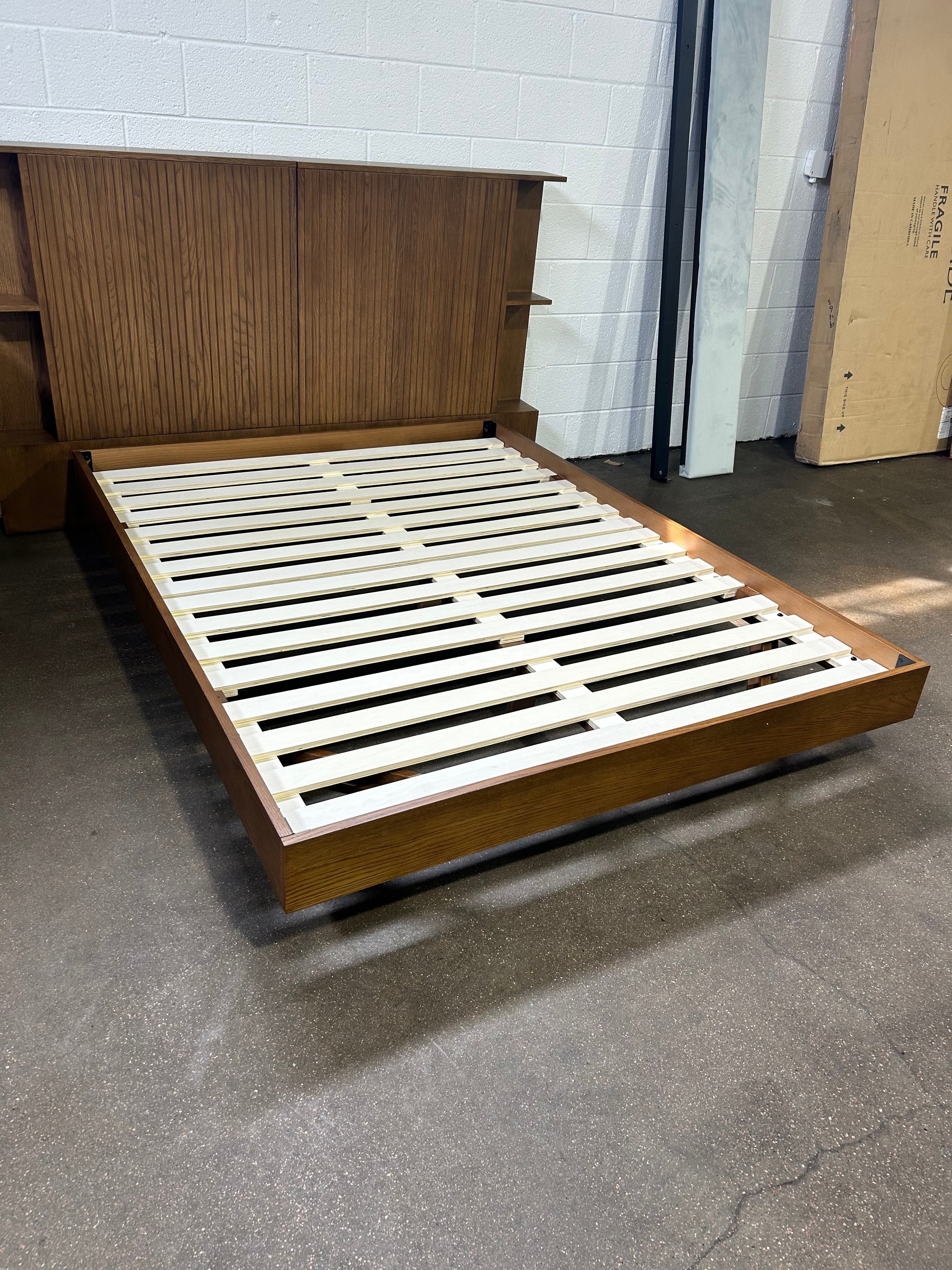 Basi Bed Frame + Kouva Headboard Queen - Image 2