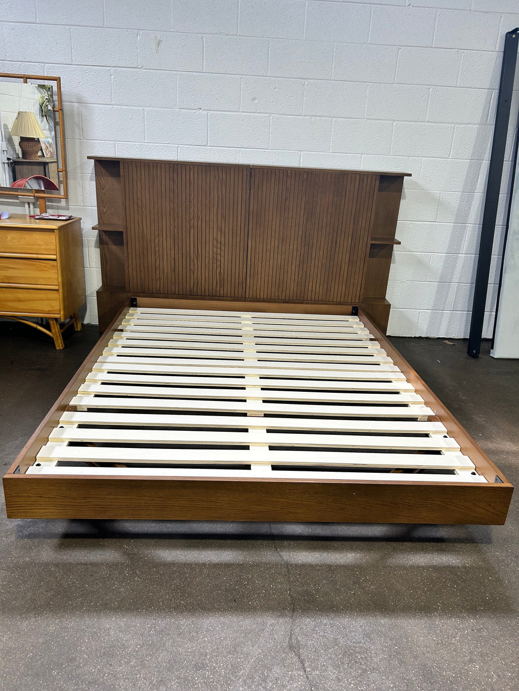 Basi Bed Frame + Kouva Headboard Queen - Image 3