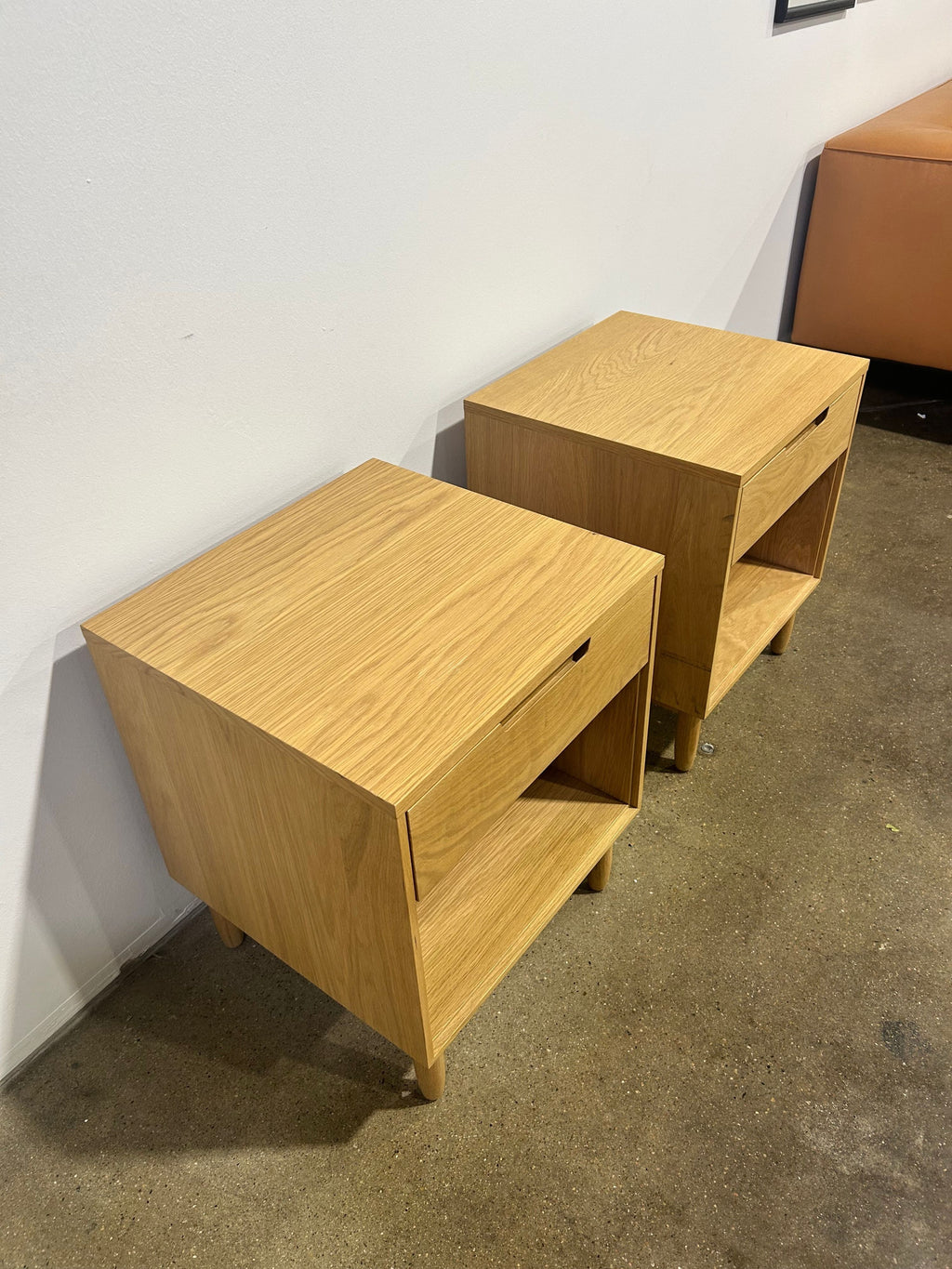Raleigh Bedside Table- White Oak - Image 4