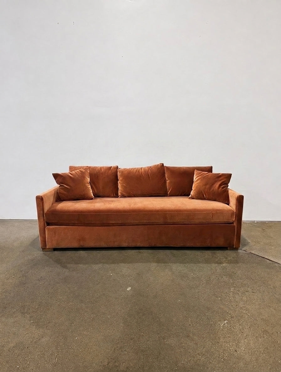 Scarlett 3-Seat Sofa - Rust - Image 1