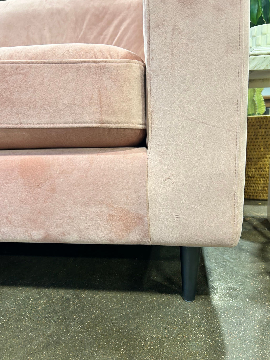 Sloan Left Chaise Sectional - Pink - Image 6