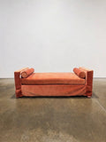 Sloan Slipcovered Daybed - Terracotta - Image 1