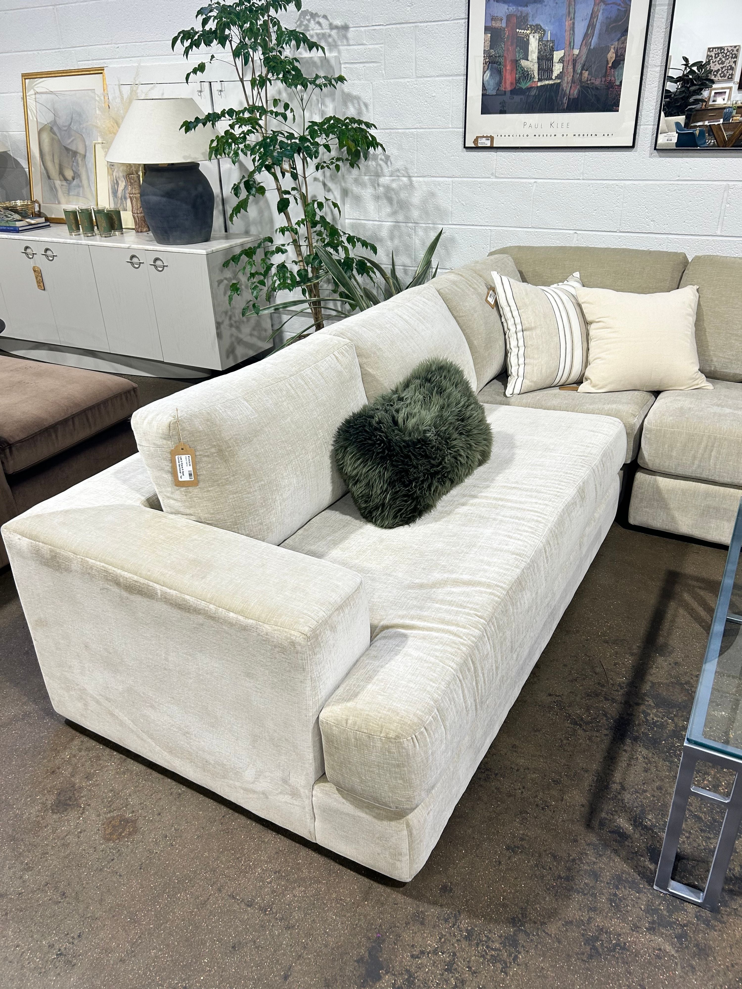 Lee 3-Piece 4-Seat Corner Sectional - Tan - Image 7