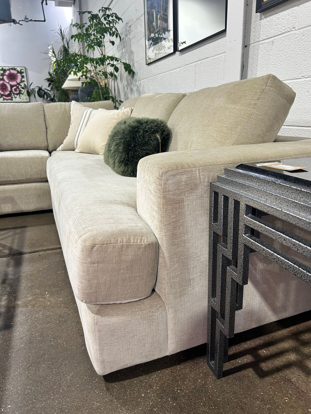 Lee 3-Piece 4-Seat Corner Sectional - Tan - Image 5