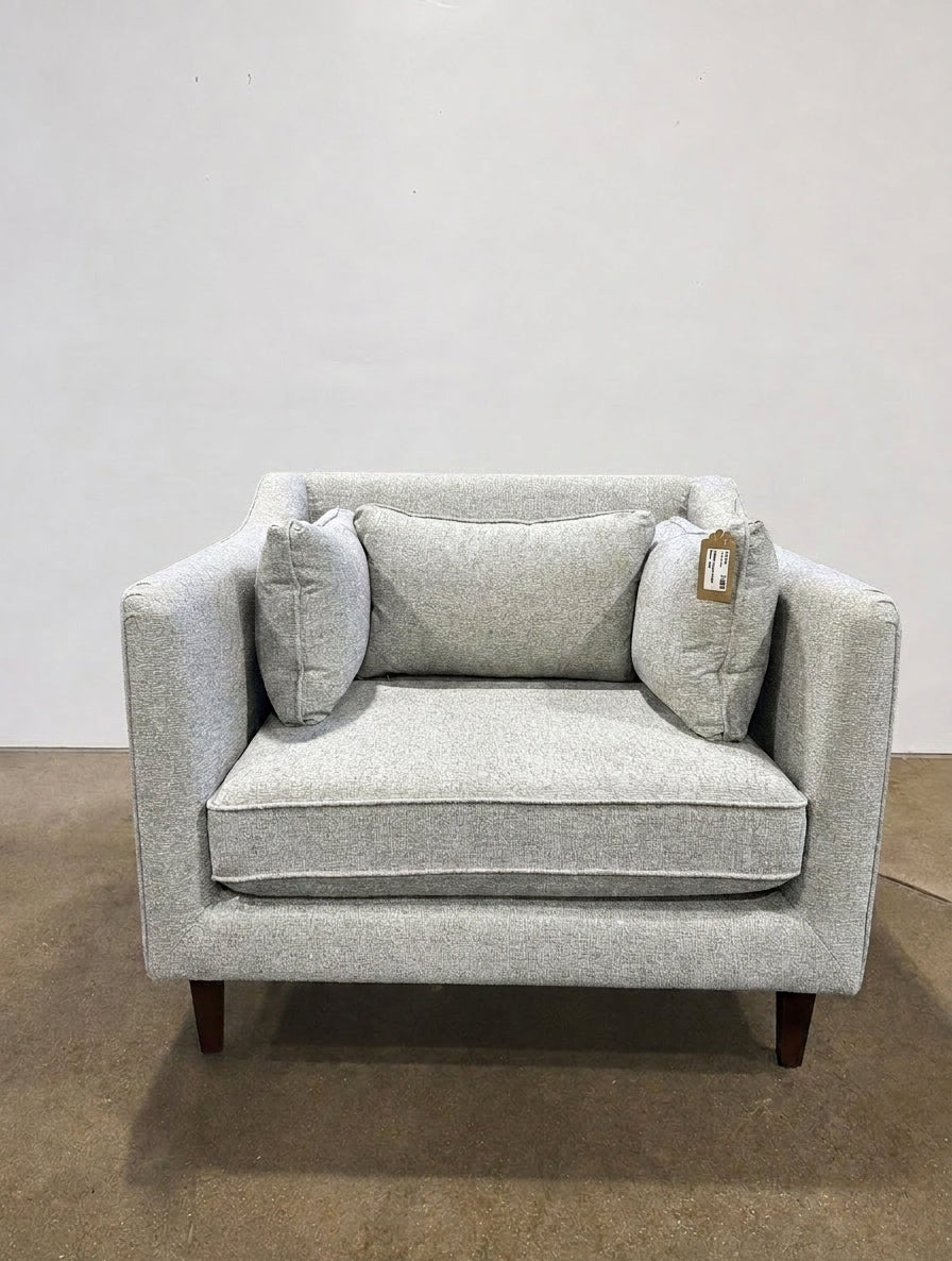 Caitlin Accent Chair - Moon Gray - Image 1