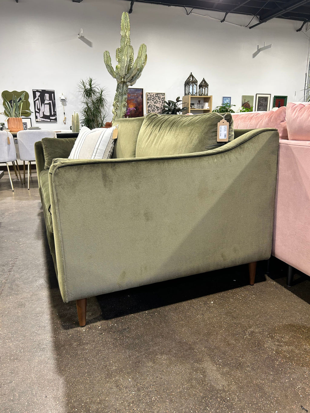 Caitlin Sofa - Green - Image 3