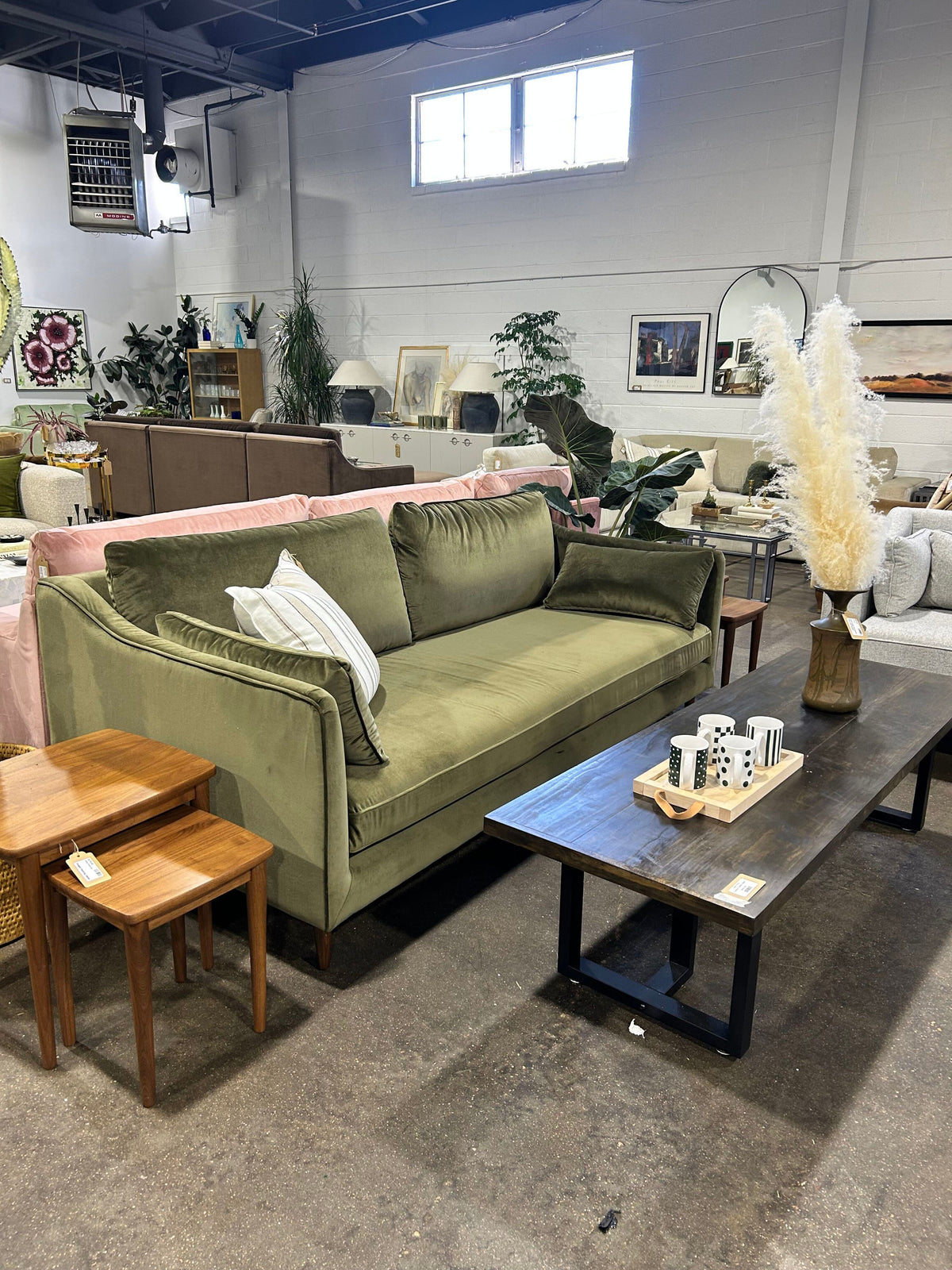 Caitlin Sofa - Green - Image 4