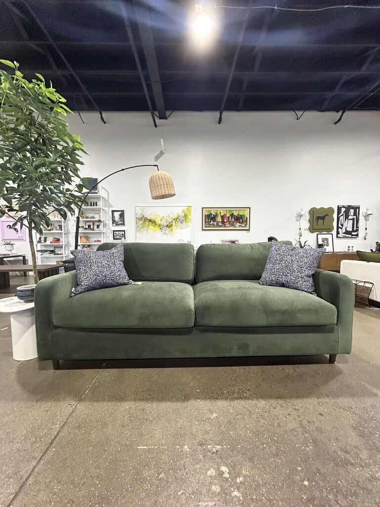 Vati 92" Velvet Sofa - Image 3