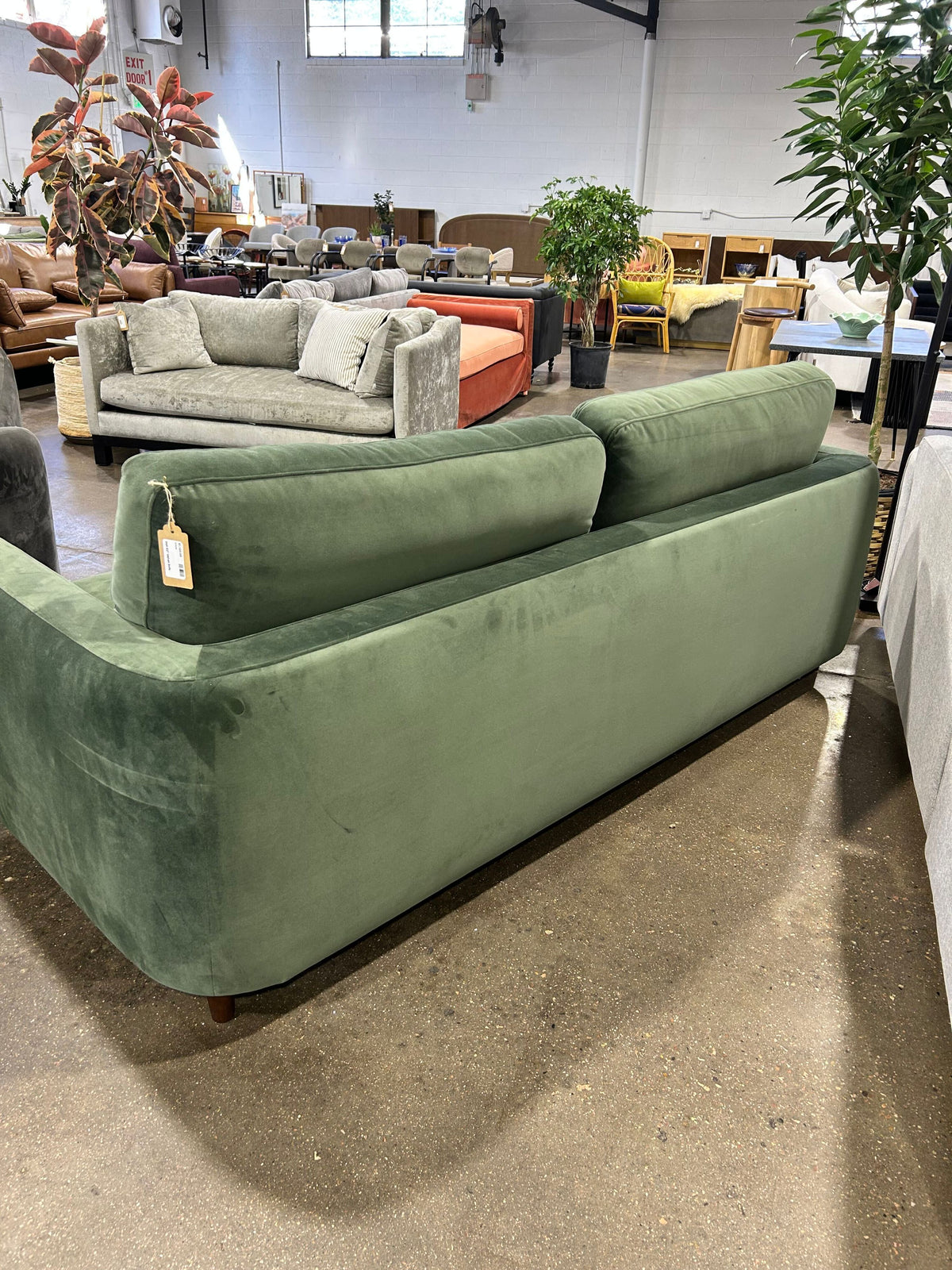 Vati 92" Velvet Sofa - Image 6