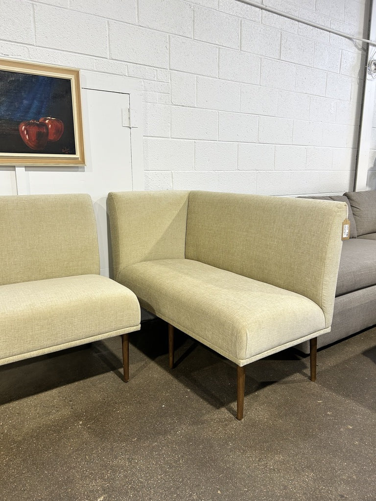 Dorian Upholstered Banquette - Tan - Image 6