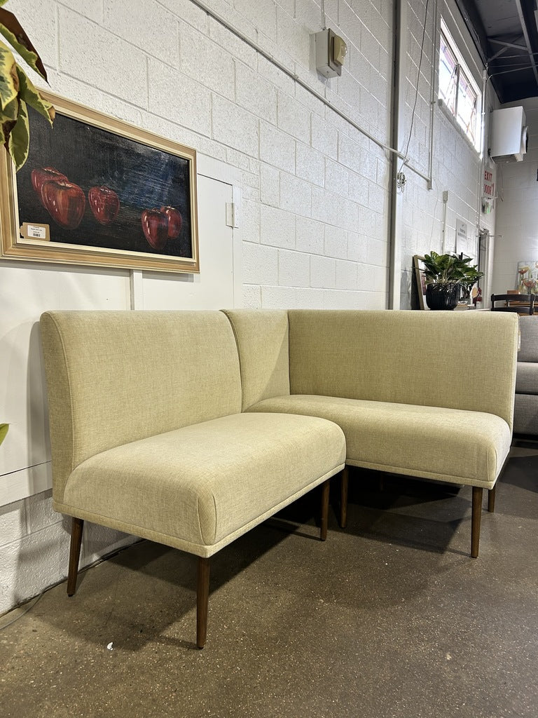 Dorian Upholstered Banquette - Tan - Image 4