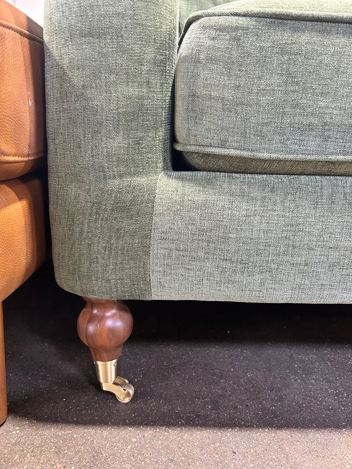 Alexander 2-Seat Sofa - Olive - Image 4