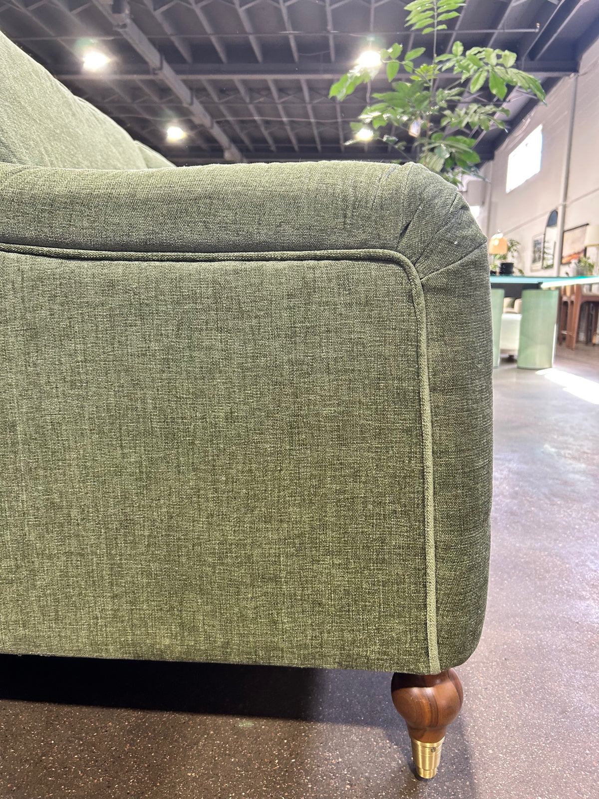 Alexander 2-Seat Sofa - Olive - Image 8