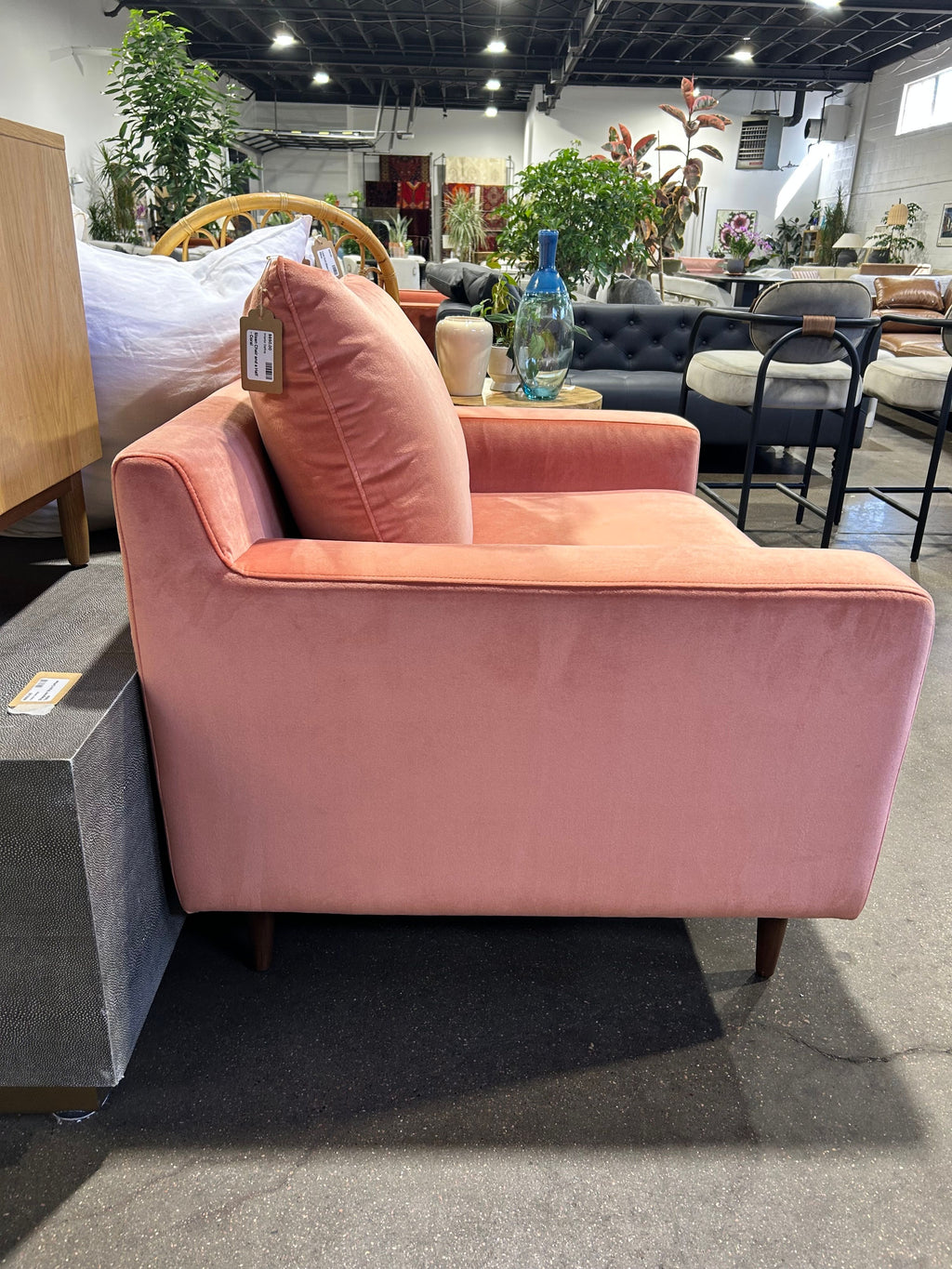 Sloan Chair and a Half - Coral - Image 4