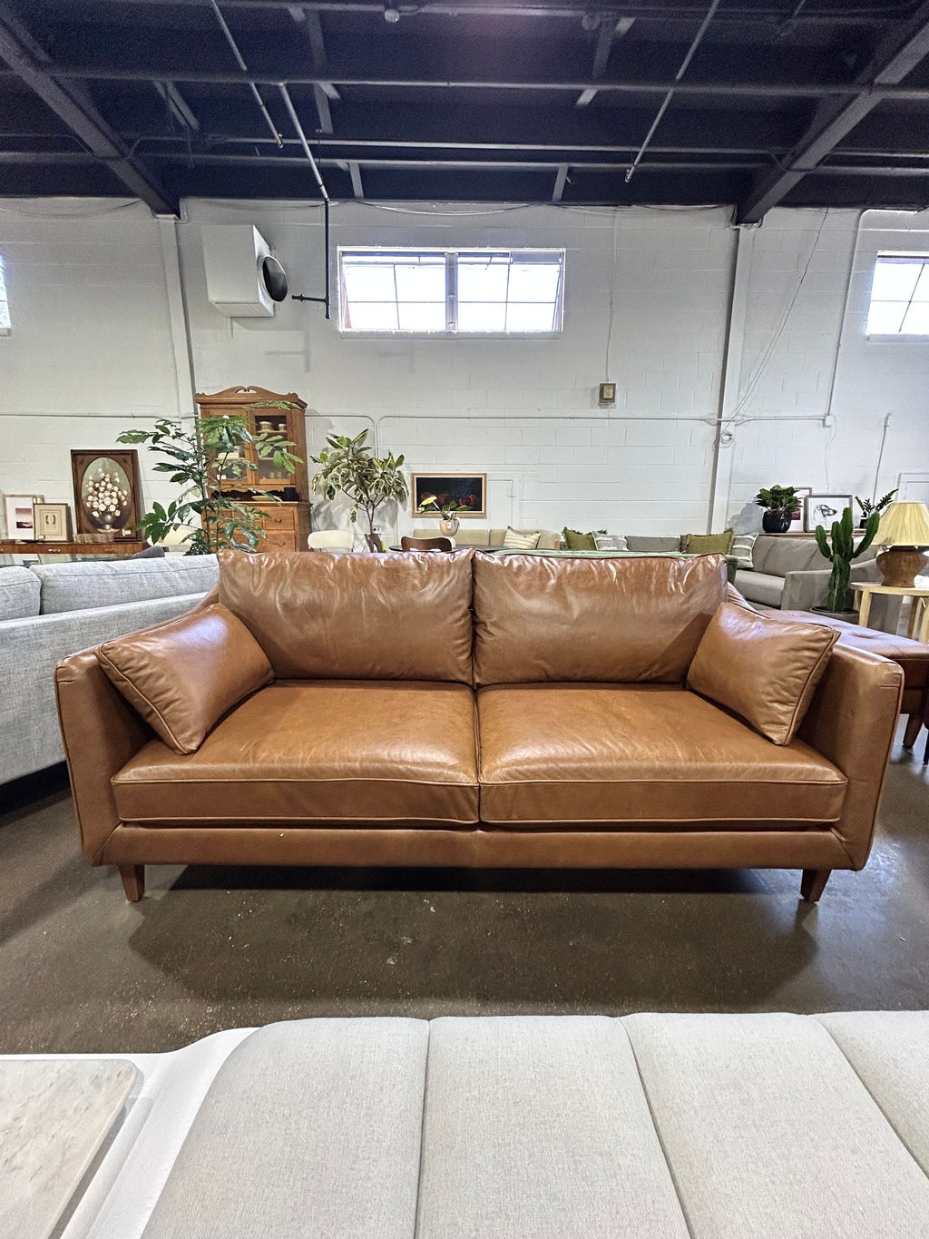 Caitlin Leather Sofa - Image 2