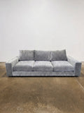 Saylor Wide Arm 3-Seat Sofa - Charcoal - Image 1