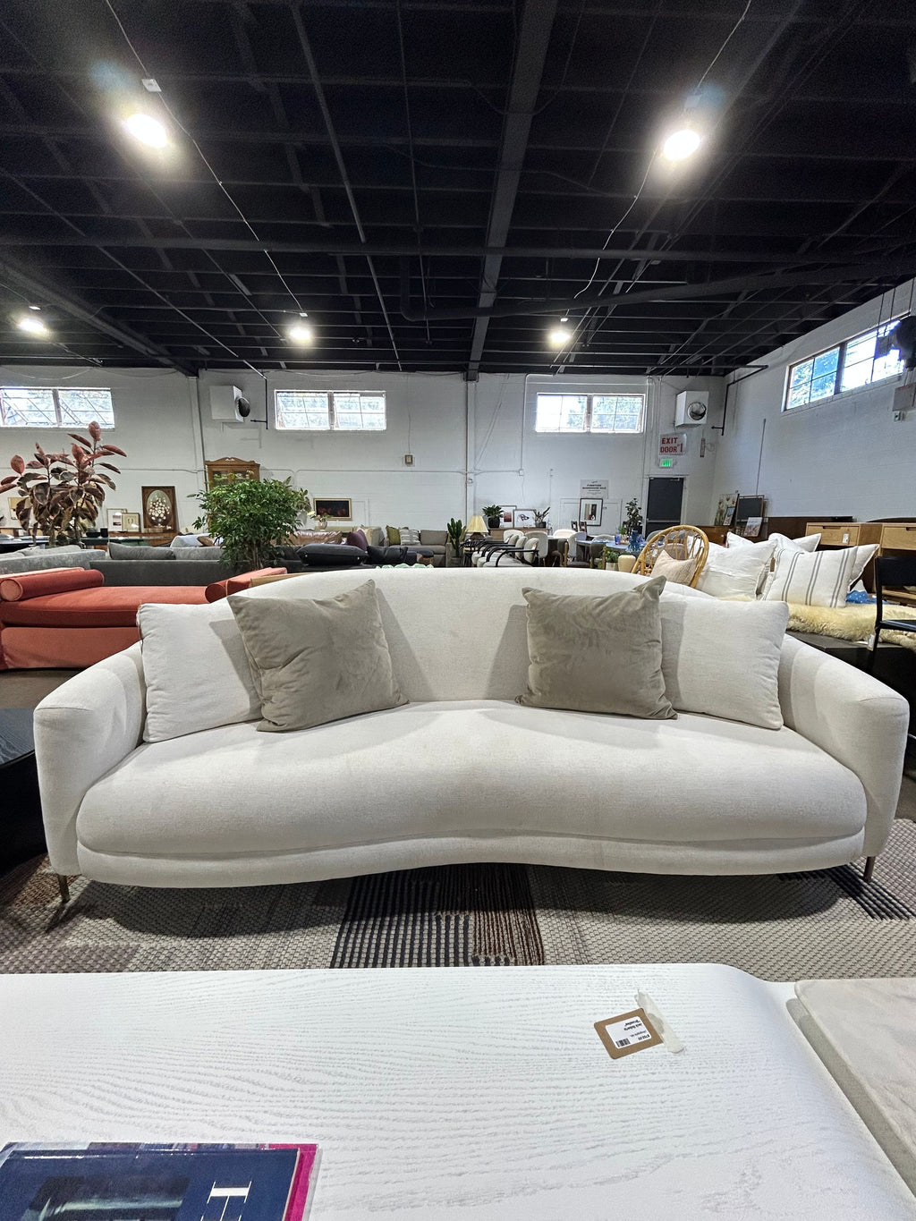 Fiona 2-Seat Sofa - White - Image 3
