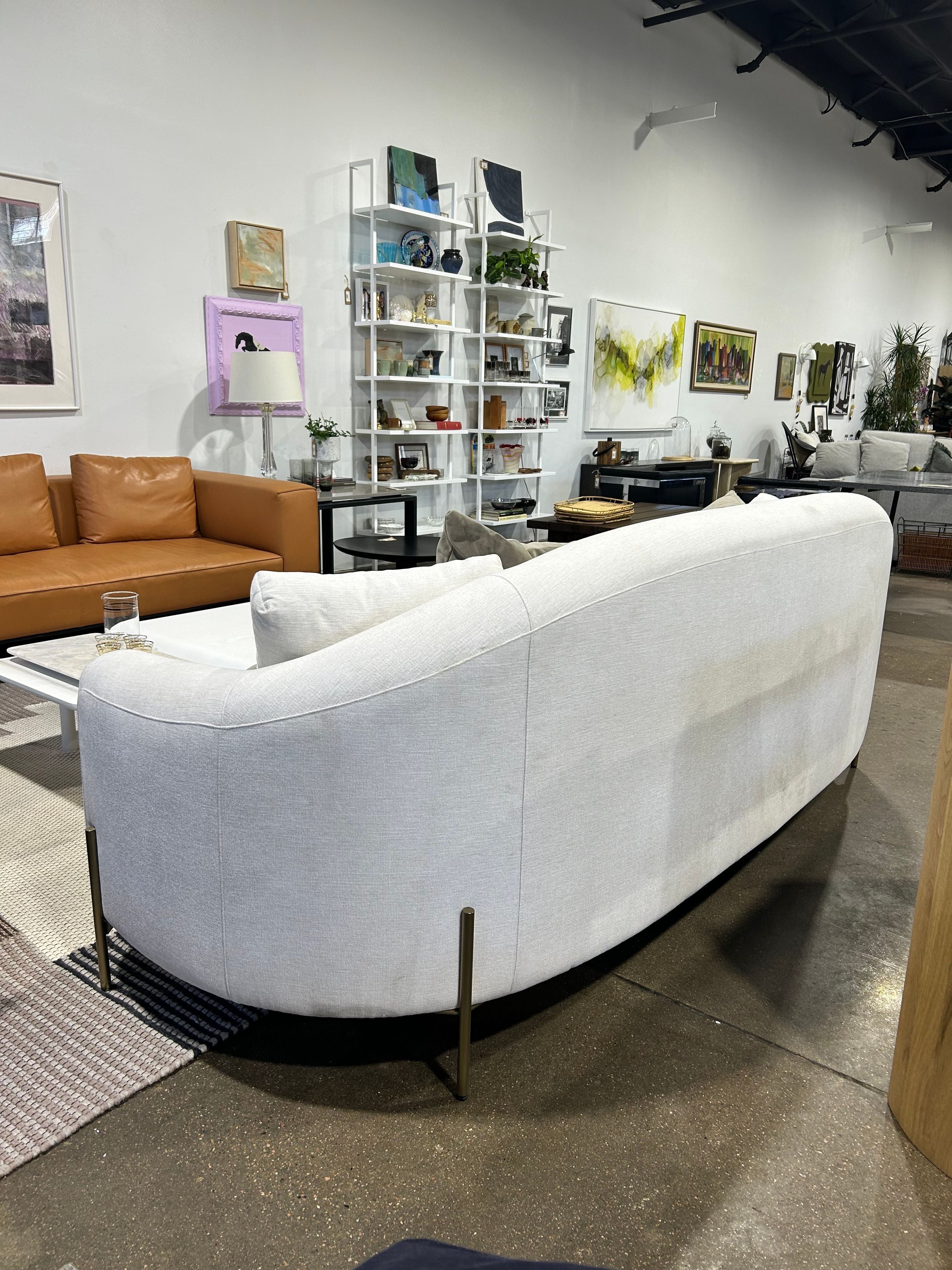 Fiona 2-Seat Sofa - White - Image 5
