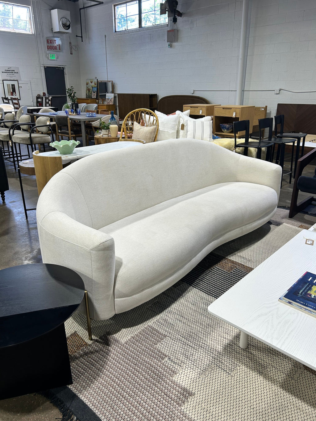 Fiona 2-Seat Sofa - White - Image 6