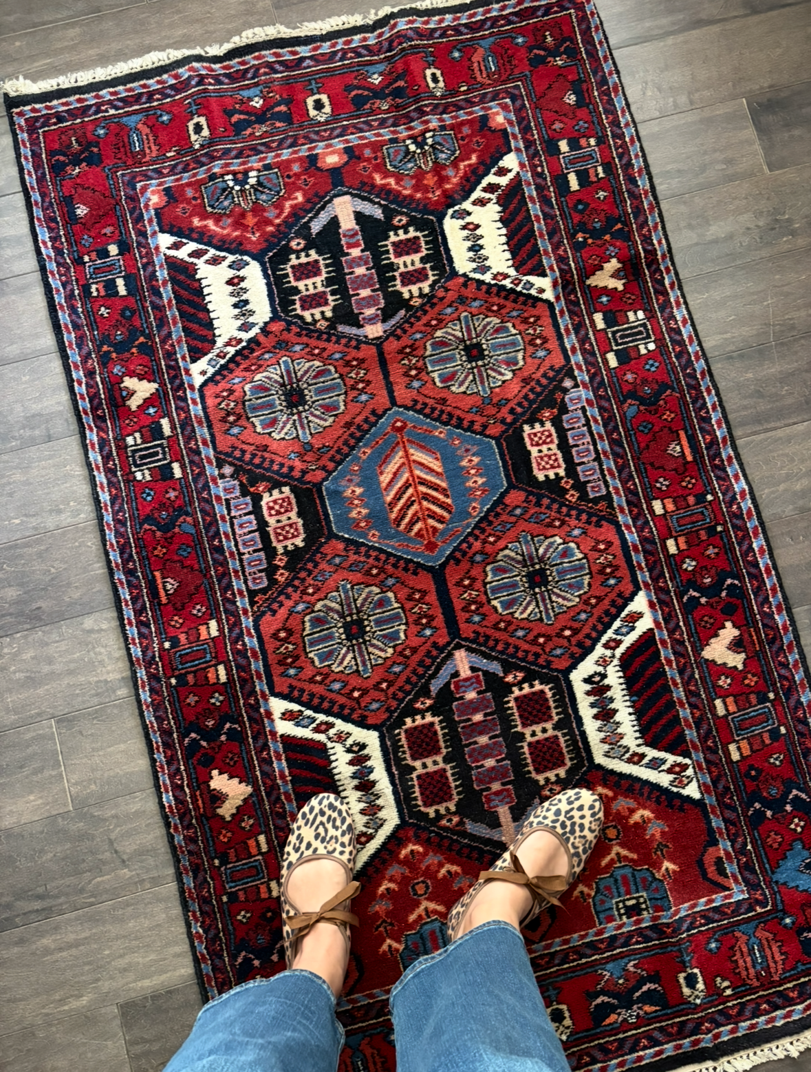Golden Gal Rugs: Vintage Rug #253 - 5’2” x 2’11.25” - Image 1