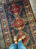 Golden Gal Rugs: Vintage Rug #256 - 6’2” x 3’9” - Image 1