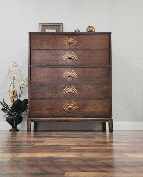 5 Drawer Tall Dresser - Image 1