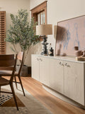 Hews Home Toni 4-Door Buffet with Veneer Top - Image 1