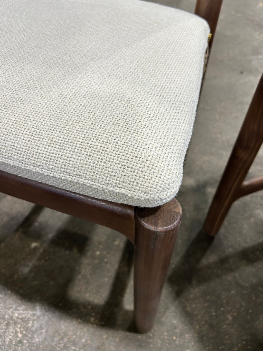 Avon Dining Chair- Maple, Walnut, Oat Woven - Image 5