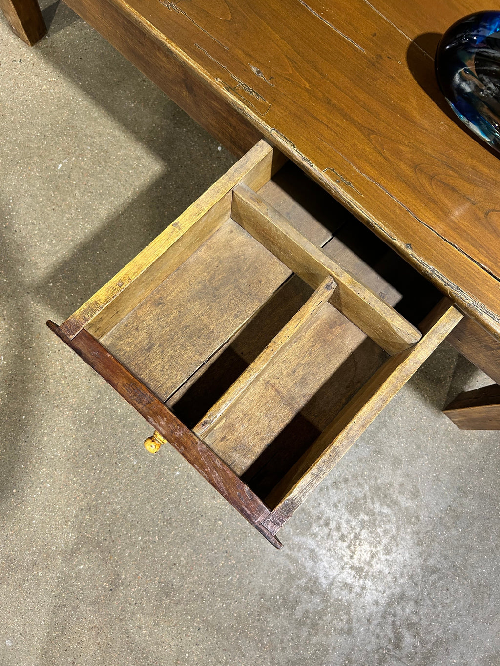 Rustic Wood Coffee Table - Image 8