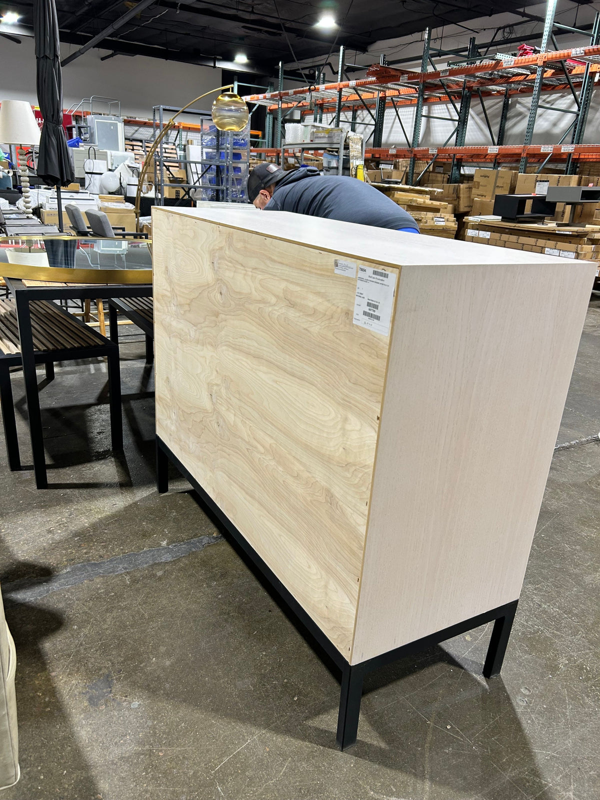 Alden 9 Drawer Dresser in Sand Stain on Ash - Image 4