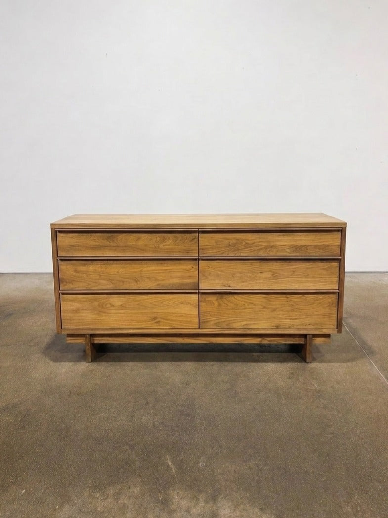 Anton Six Drawer Dresser in Walnut - Image 1
