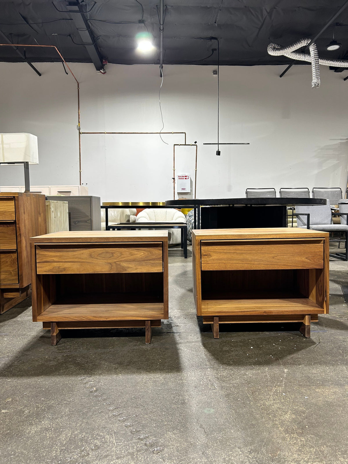 Anton Walnut Nighstand in Walnut - Image 5