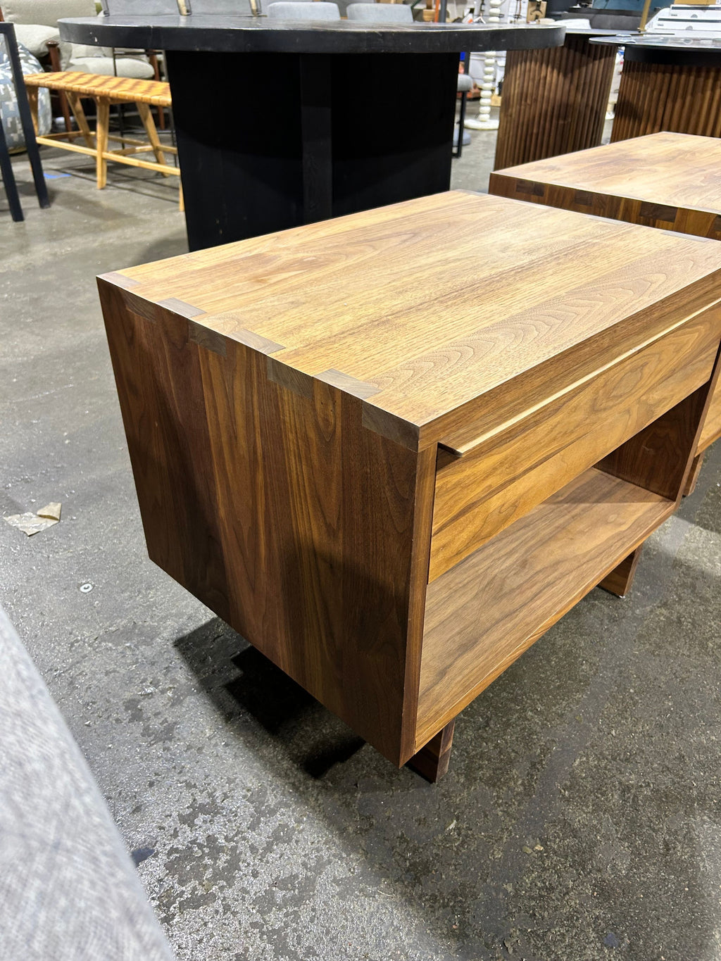 Anton Walnut Nighstand in Walnut - Image 4