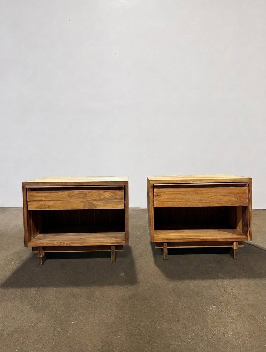 Anton Walnut Nighstand in Walnut - Image 1