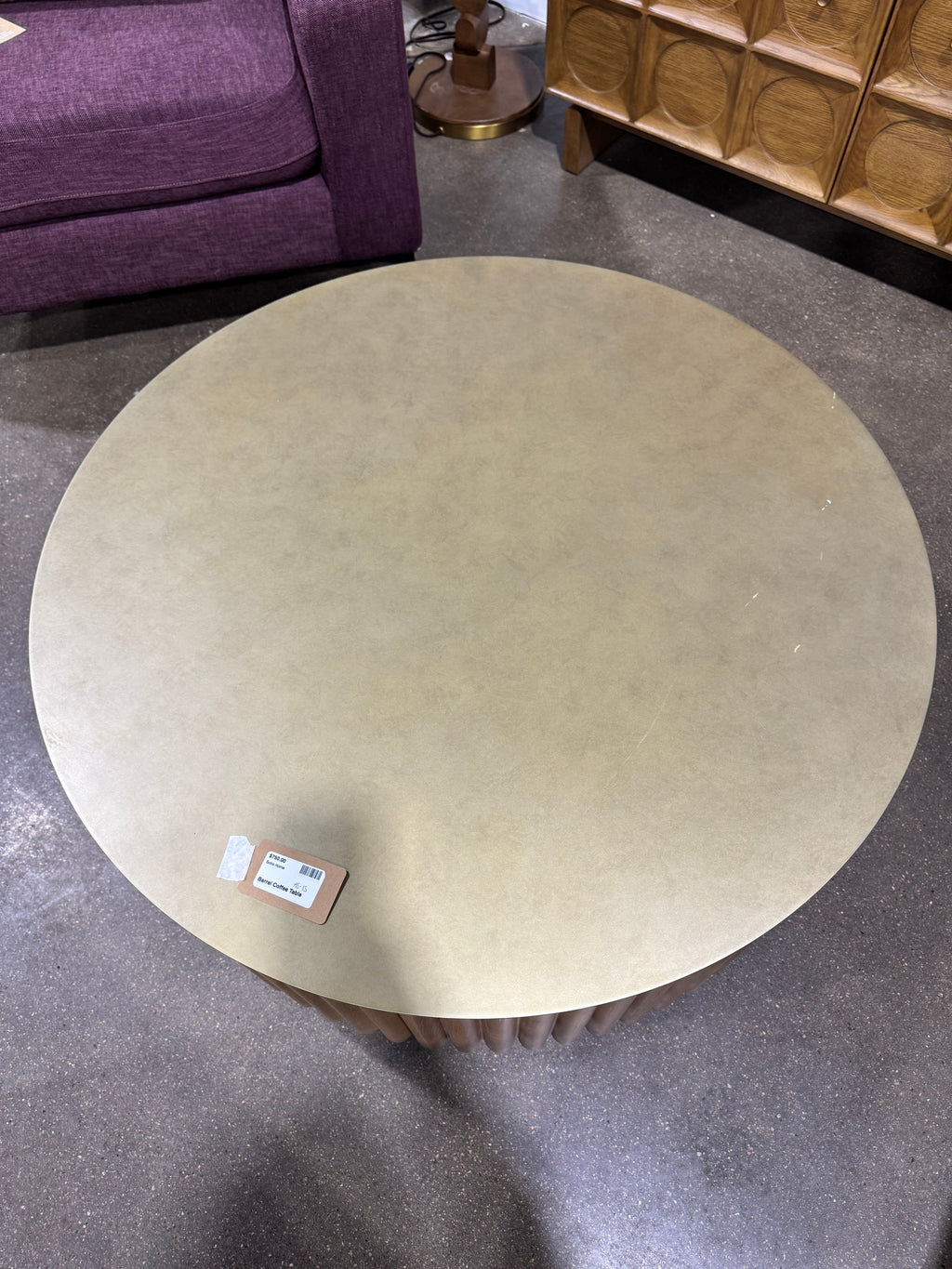 Barrel Coffee Table - Image 4