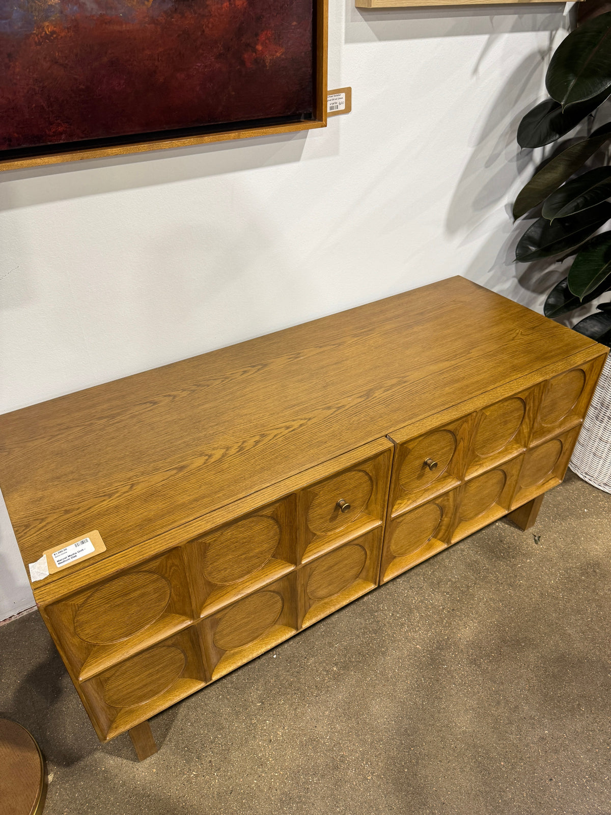 Marcel Media Unit - Medium Oak - Image 4