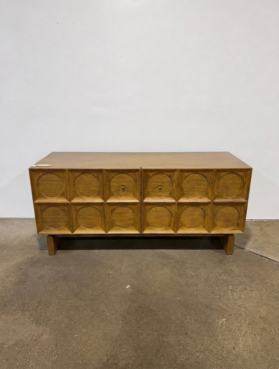 Marcel Media Unit - Medium Oak - Image 1