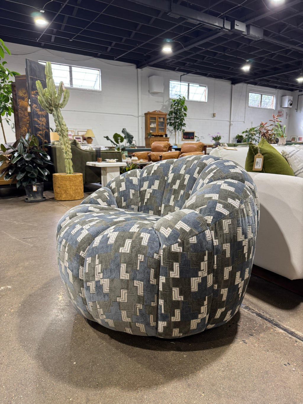 Garrett Armchair - Inverberg Teal - Image 3