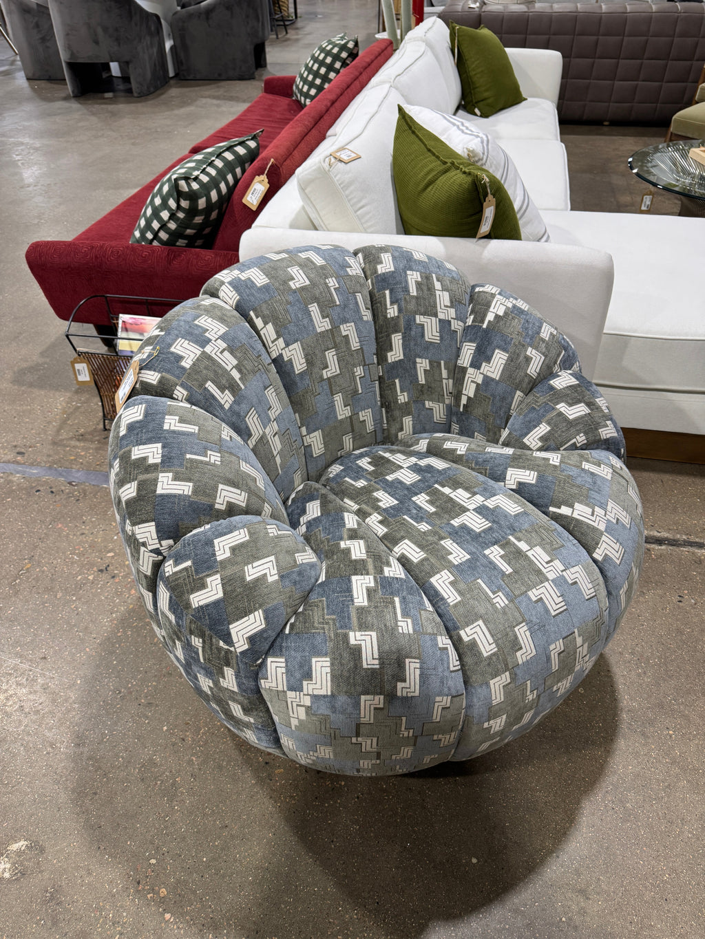 Garrett Armchair - Inverberg Teal - Image 5
