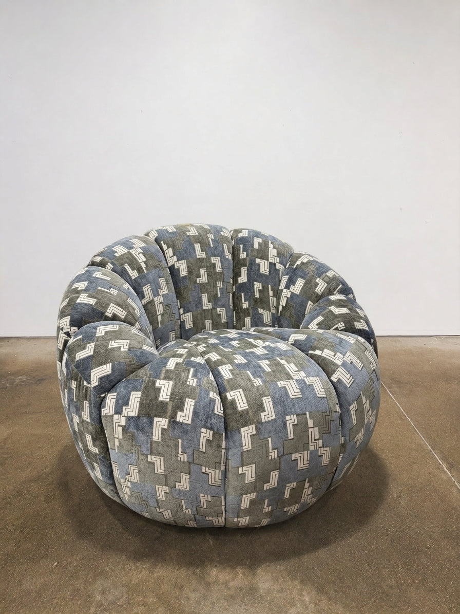 Garrett Armchair - Inverberg Teal - Image 1
