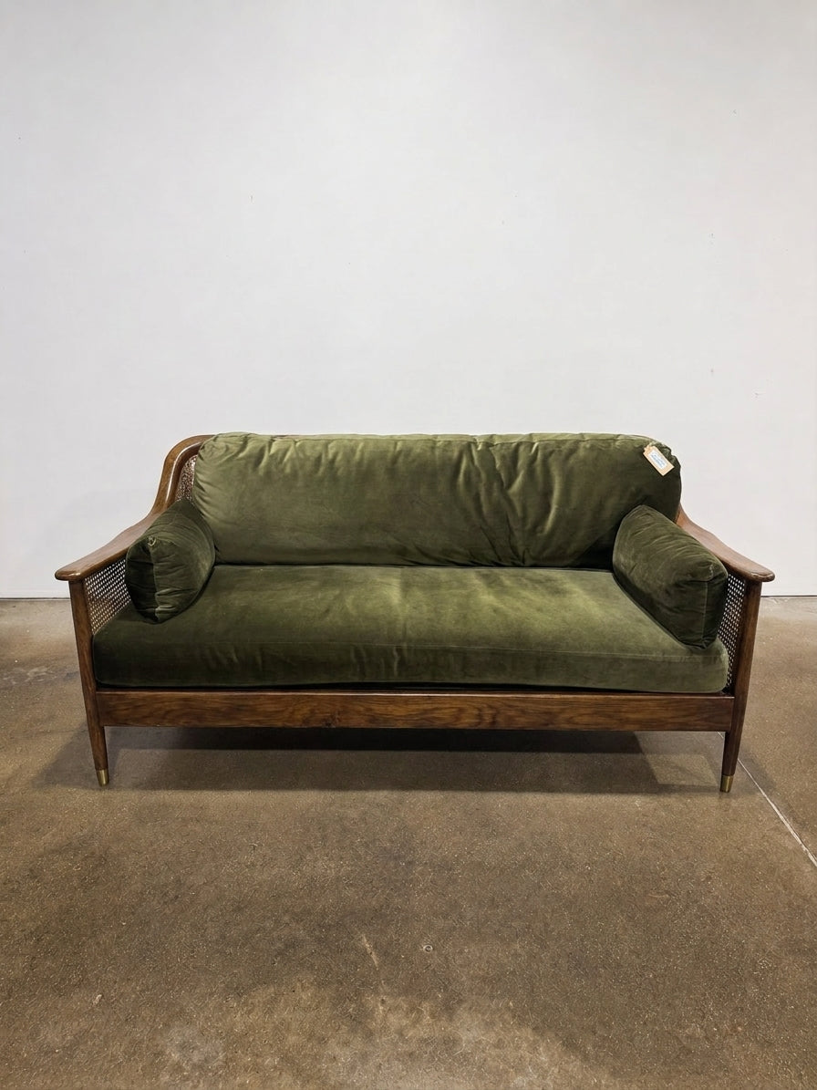 Atlanta Sofa - Olive Velvet - Image 1