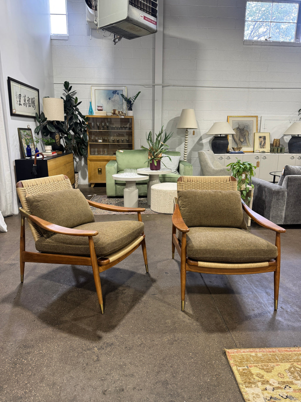 Jonas Armchair - Fleck Eco - Ochre - Image 3