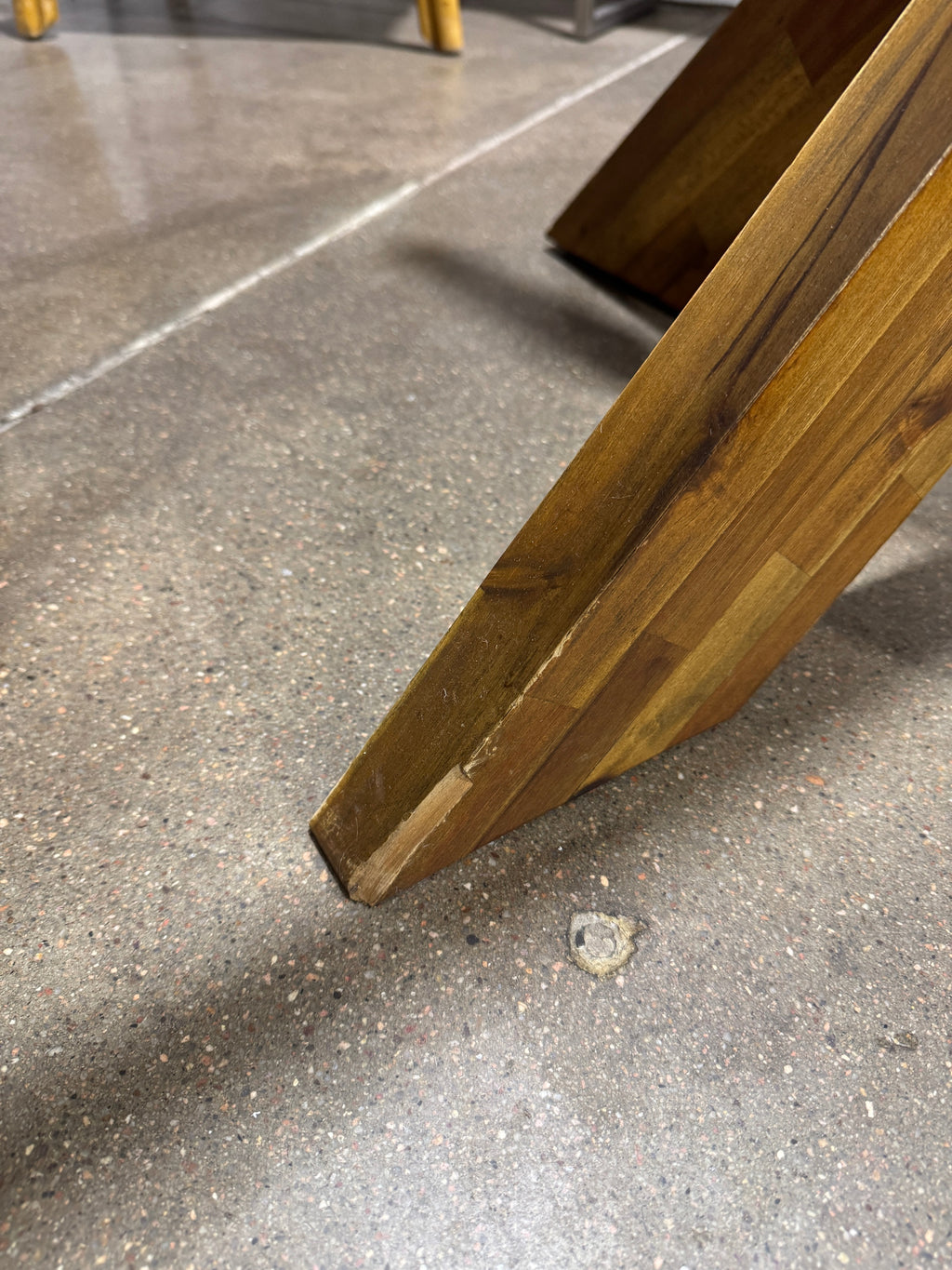 Starburst Glass Top Dining Table - Image 4