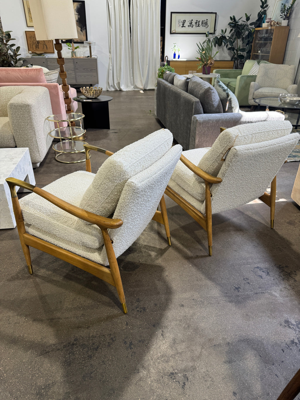 Theodore Arm Chair Boucle - Image 4