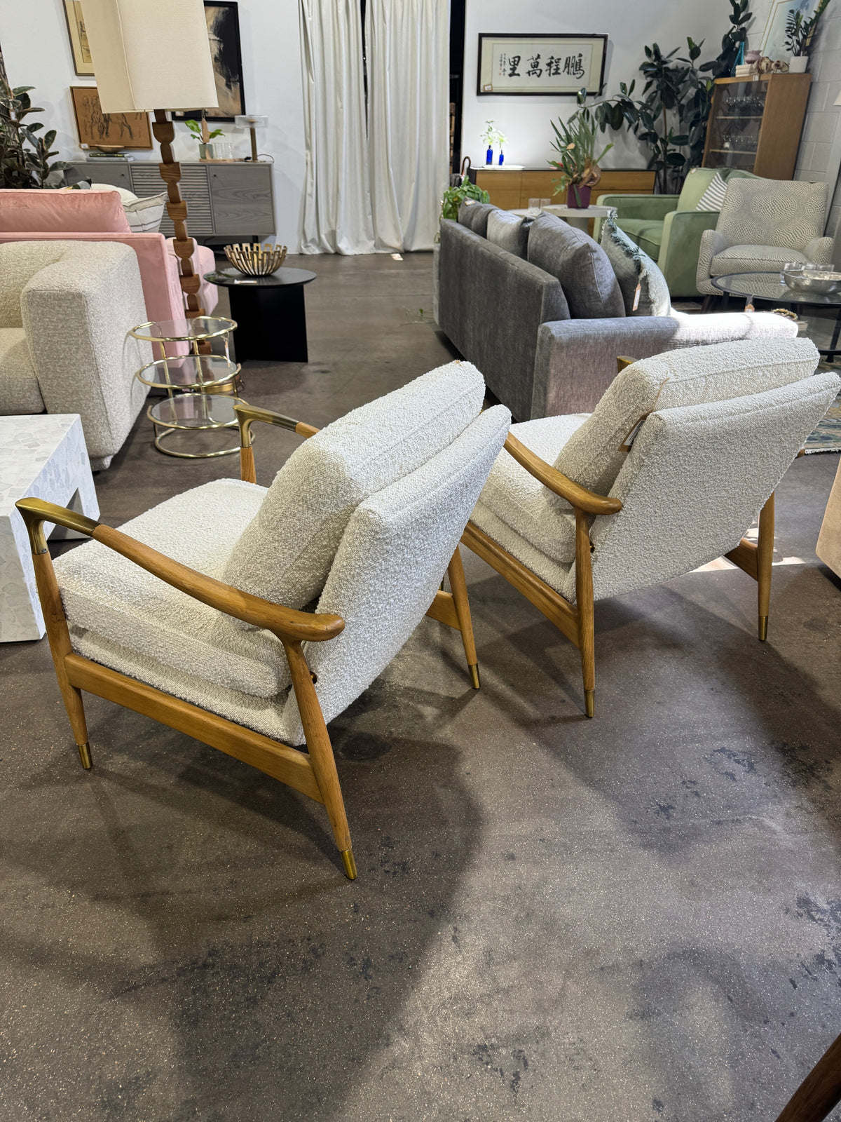 Theodore Arm Chair Boucle - Image 4